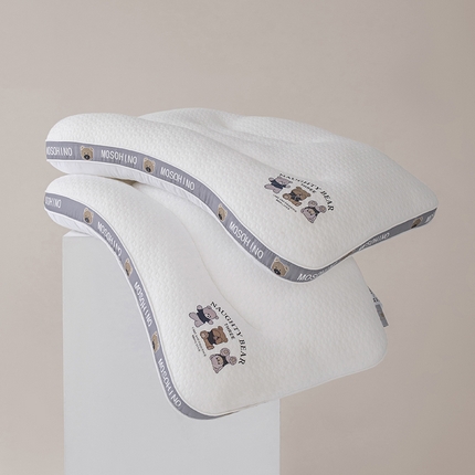 91家纺网 家纺一手货源 找家纺 （总）贵夫人 2024新款A类分区-小熊亲子-护颈枕枕头枕芯