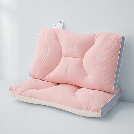 91家纺网 家纺一手货源 找家纺 （总）贵夫人 2024新款冰蚕刺绣版凉感舒睡枕枕头枕芯