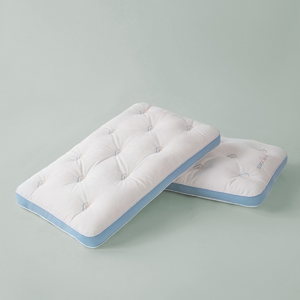 91家纺网 家纺一手货源 找家纺 （总）贵夫人 2024新款《向云端》护颈定位枕枕头枕芯（此款定制款需基础起订量）