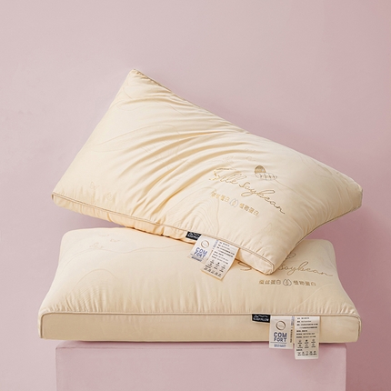 91家纺网 家纺一手货源 找家纺 （总）贵夫人 2024新款韩式轻氧蚕丝蛋白枕枕头枕芯