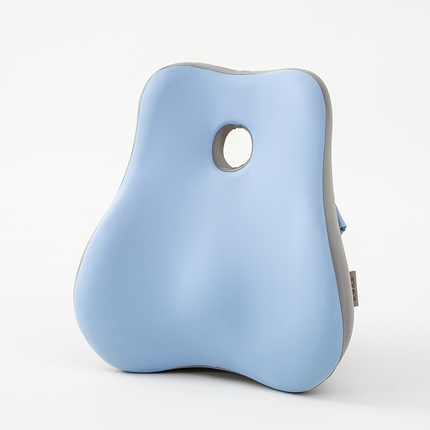 91家纺网 家纺一手货源 找家纺 （总）仁宇 2024新款清凉夏季锦冰丝包裹式带洞透气护腰腰靠