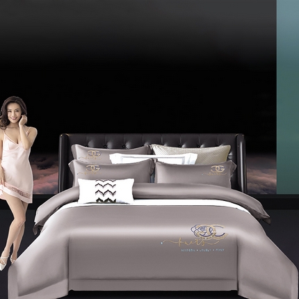 91家纺网 家纺一手货源 找家纺 （总）浩情国际 2026四季款斜纹木棉绣花《罗曼蒂克》系列