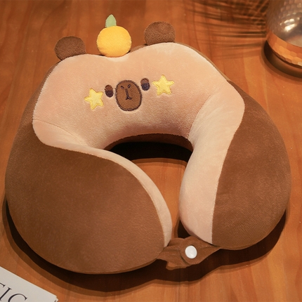 91家纺网 家纺一手货源 找家纺 （总）仟亿莱 2024新款哈基米萌物驼峰U枕30X30cm