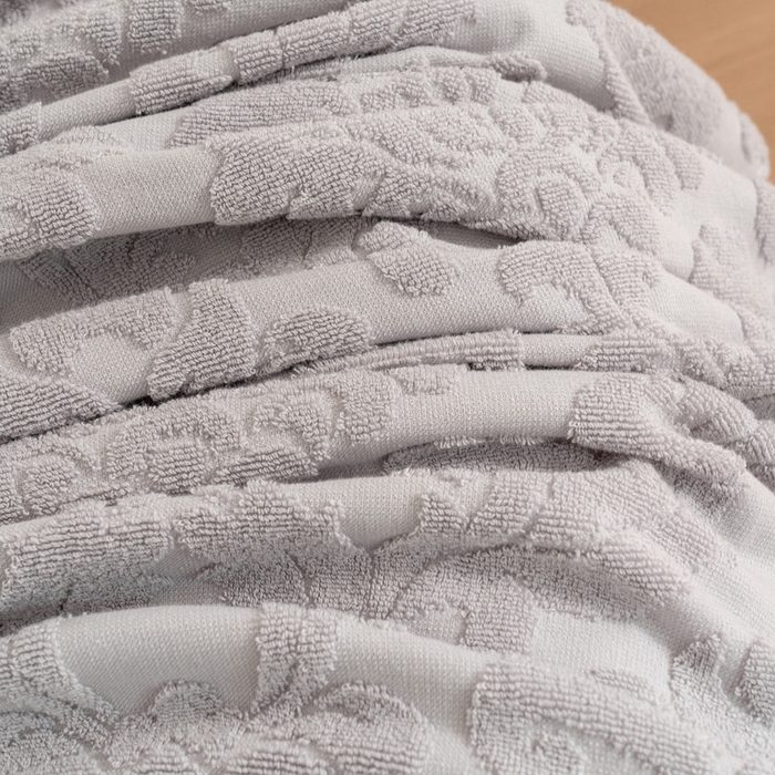 91家纺网 家纺一手货源 找家纺 乐家毛巾被 2023新款欧雅老式毛巾被欧雅灰色