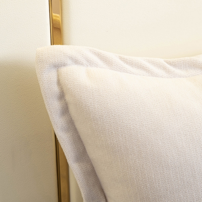 91家纺网 家纺一手货源 找家纺 美达人 2024新款雪尼绒靠背 浅云白