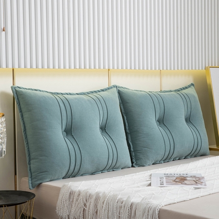 91家纺网 家纺一手货源 找家纺 （总）美达人 2024新款雪尼绒床头靠垫软包靠背沙发抱枕护腰枕