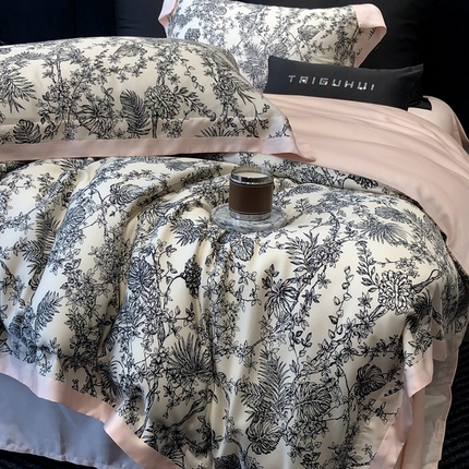 91家纺网 家纺一手货源 找家纺 （总）太古汇家居 2024新款兰精天丝活性数码印花系列