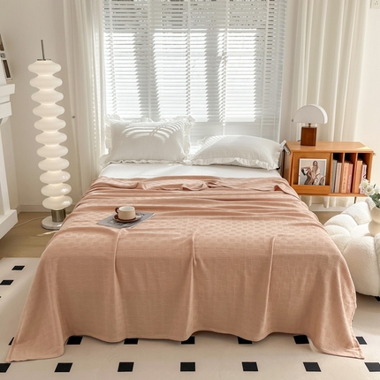 91家纺网 家纺一手货源 找家纺 （总）乐家毛巾被（工厂自产自销） 2024新款全棉针织线毯