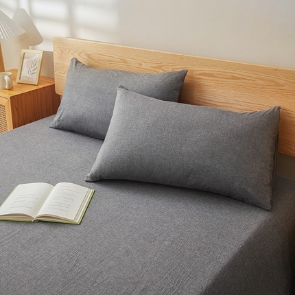 91家纺网 家纺一手货源 找家纺 （总）恋人优选 2024新款纯棉色织水洗枕套一对枕套单只