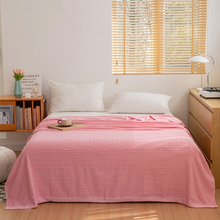 91家纺网 家纺一手货源 找家纺 （总）乐家毛巾被（工厂自产自销） 2024新款简约方块格毛圈