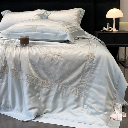 91家纺网 家纺一手货源 找家纺 （总）太古汇家居 2024新款天丝夏被--维多利亚