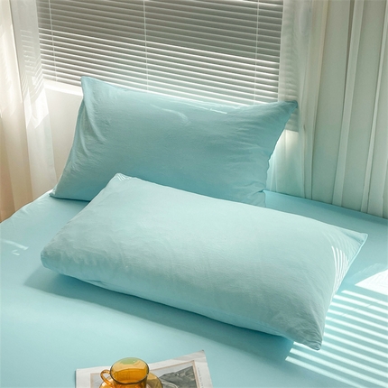 91家纺网 家纺一手货源 找家纺 （总）恋人优选 2024新款纯棉色织水洗枕套一对枕套单只