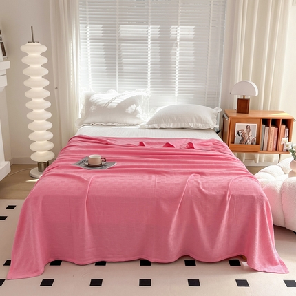 91家纺网 家纺一手货源 找家纺 （总）乐家毛巾被（工厂自产自销） 2024新款全棉针织线毯