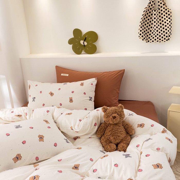 91家纺网 家纺一手货源 找家纺 （总）优姿家纺2024新款A类全棉针织棉系列四件套