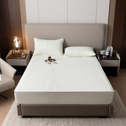 91家纺网 家纺一手货源 找家纺 （总）糯米猪 2024新款六面亲肤棉全包夹棉升级款布边床笠