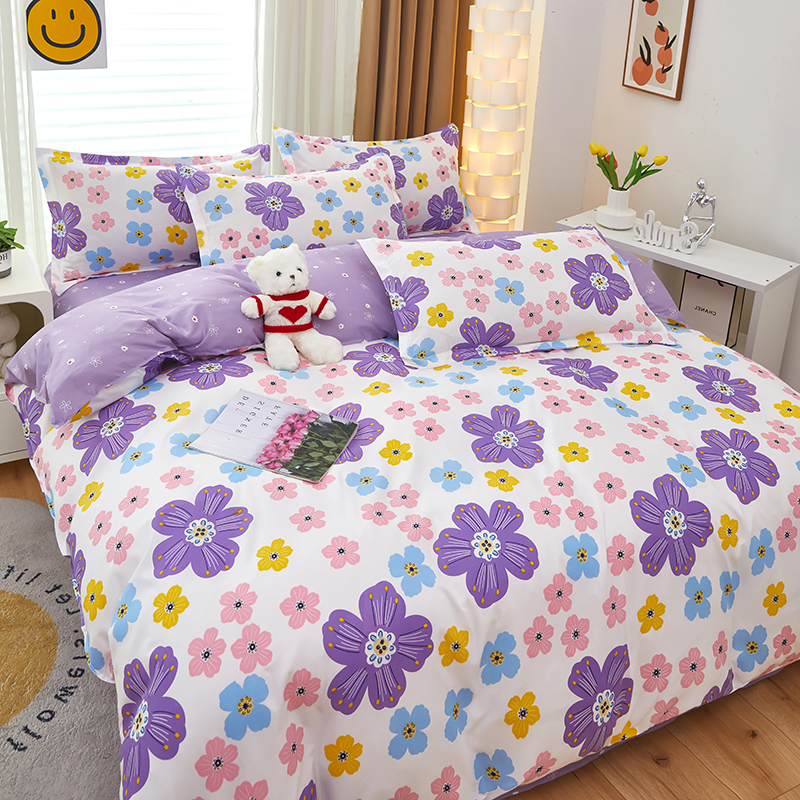 91家纺网 家纺一手货源 找家纺 （总）菲度家纺 2024新款加厚芦荟棉四件套