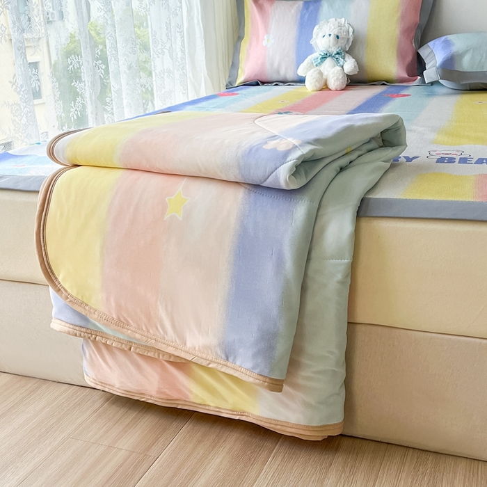 91家纺网 家纺一手货源 找家纺 （总）欧邦 新款A类冰藤席夏被套件