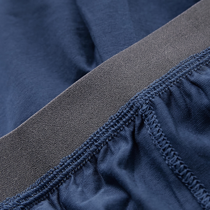 91家纺网 家纺一手货源 找家纺 EH 2024新款全棉男女情侣款家居服-男款圆领 莓蓝