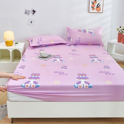 91家纺网 家纺一手货源 找家纺 （总）菲度家纺 2024新款柔肤水洗棉床笠