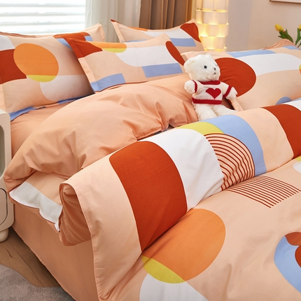 91家纺网 家纺一手货源 找家纺 （总）菲度家纺 2024新款加厚芦荟棉四件套