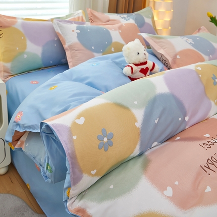 91家纺网 家纺一手货源 找家纺 （总）菲度家纺 2024新款加厚芦荟棉四件套