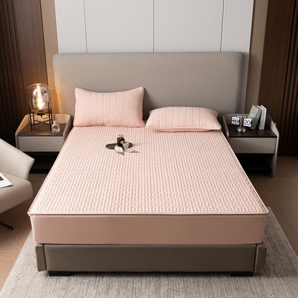 91家纺网 家纺一手货源 找家纺 （总）糯米猪 2024新款六面亲肤棉全包夹棉升级款布边床笠