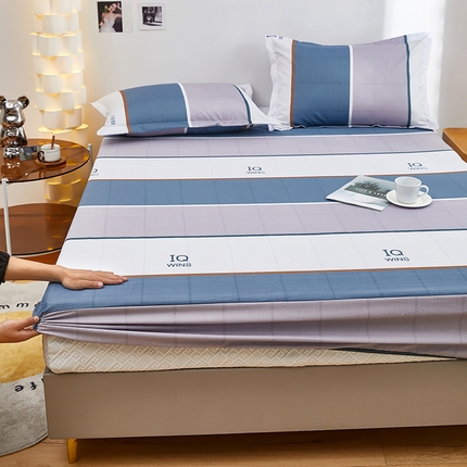 91家纺网 家纺一手货源 找家纺 （总）菲度家纺 2024新款柔肤水洗棉床笠