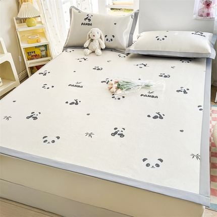 91家纺网 家纺一手货源 找家纺 （总）欧邦 新款数码印花A类冰藤席三件套