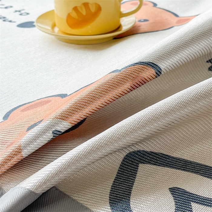 91家纺网 家纺一手货源 找家纺 欧邦 新款数码印花A类冰藤席三件套 凉席款-黑球熊