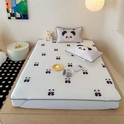 91家纺网 家纺一手货源 找家纺 （总）美乐迪家纺 2024新款碳光凉感冰丝席