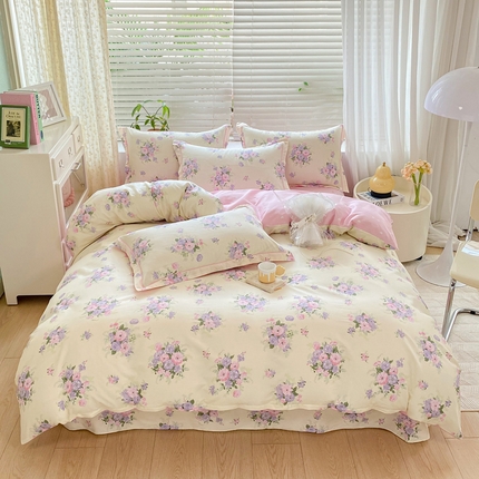 凌鼎 2025新款13070全棉印花款四件套梅林春晓