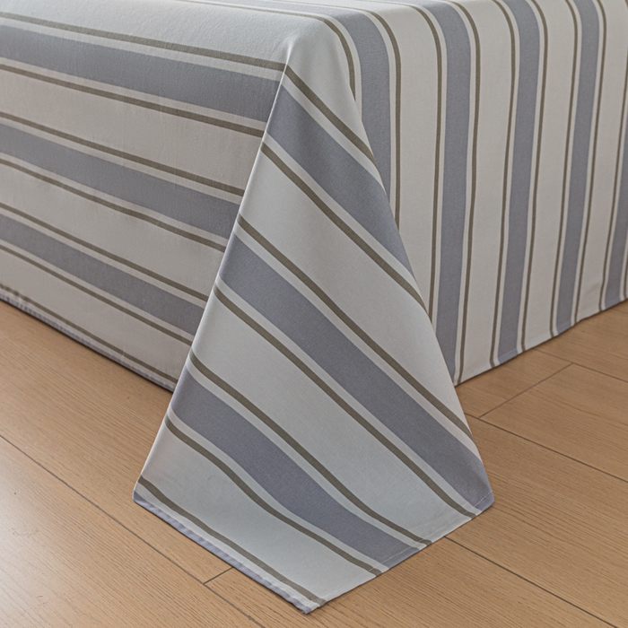 91家纺网 家纺一手货源 找家纺 鑫钰 2024新款全棉老粗布床单  乐天派