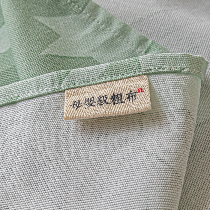 91家纺网 家纺一手货源 找家纺 鑫钰 2024新款全棉老粗布床单  千鸟格-绿