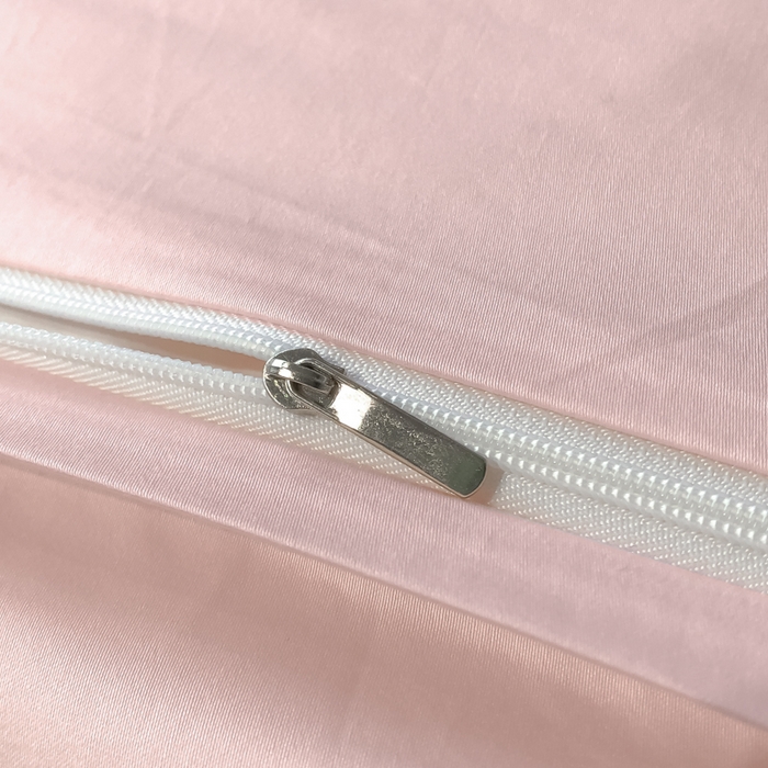 91家纺网 家纺一手货源 找家纺 星蕴家纺 2024新款全棉刺绣四件套-克丽丝系列 莫兰迪粉