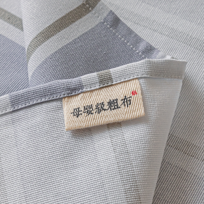 91家纺网 家纺一手货源 找家纺 鑫钰 2024新款全棉老粗布床单  乐天派