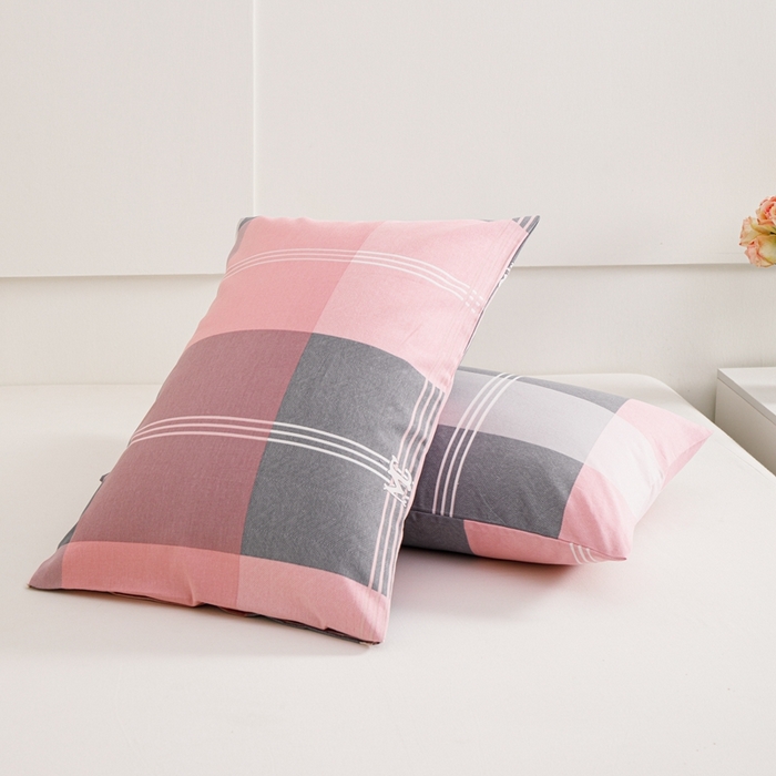 91家纺网 家纺一手货源 找家纺 宝时兰 2024新款纯色单枕套全棉加厚生态喷气磨毛纯棉口袋枕套 印花-欧风