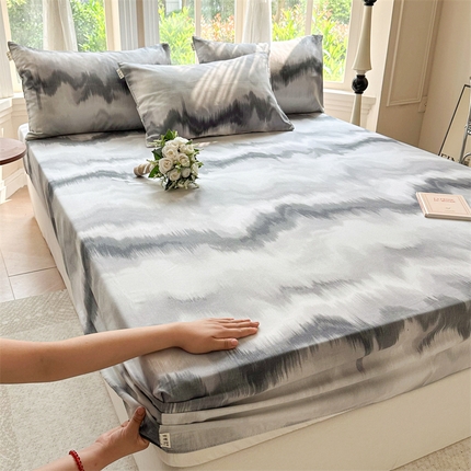 91家纺网 家纺一手货源 找家纺 （总）简宜家居（朝初家纺） 2025新款全棉老粗布A版单床笠