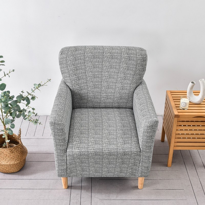 91家纺网 家纺一手货源 找家纺 兴妮雅家纺 2024新款单人四季沙发套  风尚（灰）