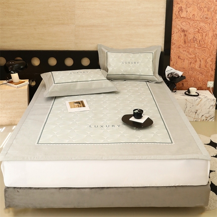 橘滋 2024新款轻奢简约法式数码印花冰丝凉席-场景二 伯爵