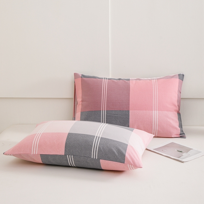 91家纺网 家纺一手货源 找家纺 宝时兰 2024新款纯色单枕套全棉加厚生态喷气磨毛纯棉口袋枕套 印花-欧风