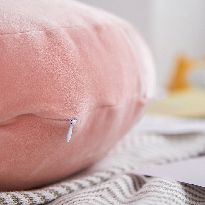 91家纺网 家纺一手货源 找家纺 （总）希诺 2024新款清新水果圆形刺绣抱枕靠垫