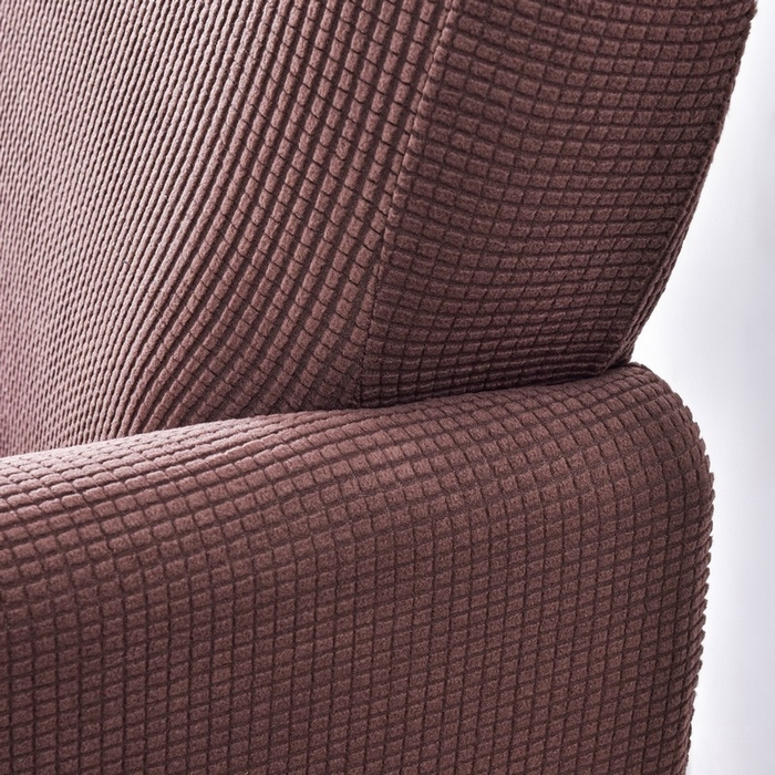 91家纺网 家纺一手货源 找家纺 兴妮雅家纺 2024新款单人玉米绒沙发套 玉米绒咖啡