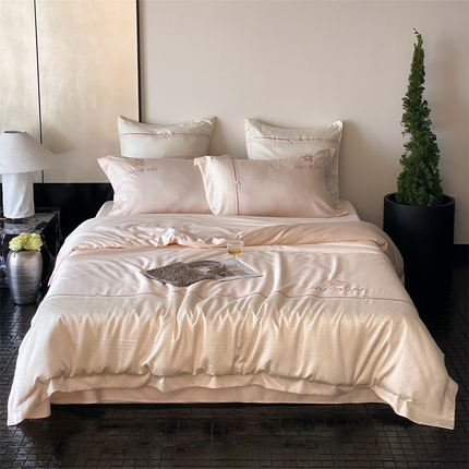 91家纺网 家纺一手货源 找家纺 （总）MIU缪家 2024新款100支天丝棉星芒系列四件套