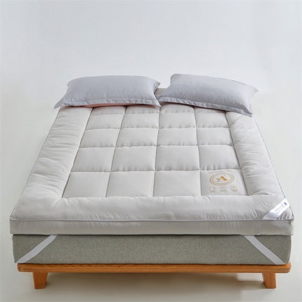 薇玛仕 2025新款亲肤抗菌酒店款大豆床垫软床垫5公分-10公分单双人床垫  灰色（厚度10cm）