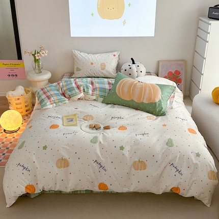 91家纺网 家纺一手货源 找家纺 （总）乐童家纺 2024新款13372纯棉数码印花四件套-第二波