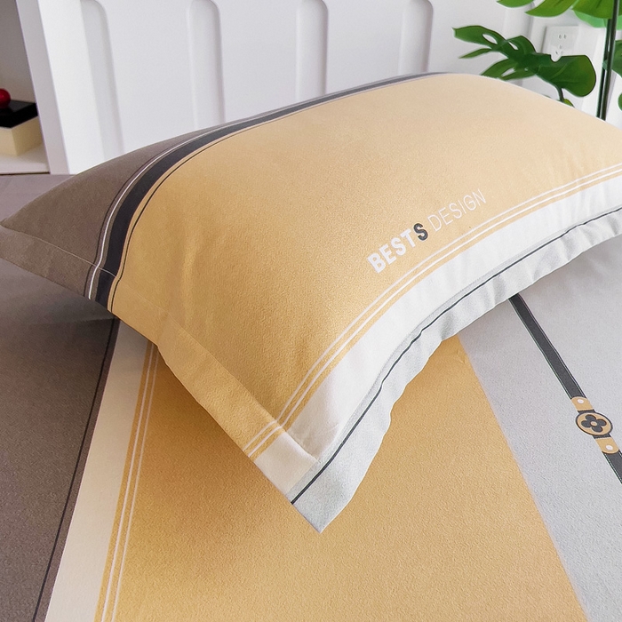 91家纺网 家纺一手货源 找家纺 优品阁 2024新款全棉磨毛学生上下铺三件套 小欢喜