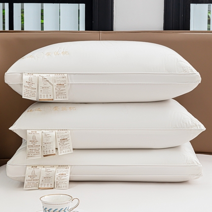 91家纺网 家纺一手货源 找家纺 （总）露函家居 2025新款A类刺绣臻选蚕丝枕全棉酒店立体枕头枕芯