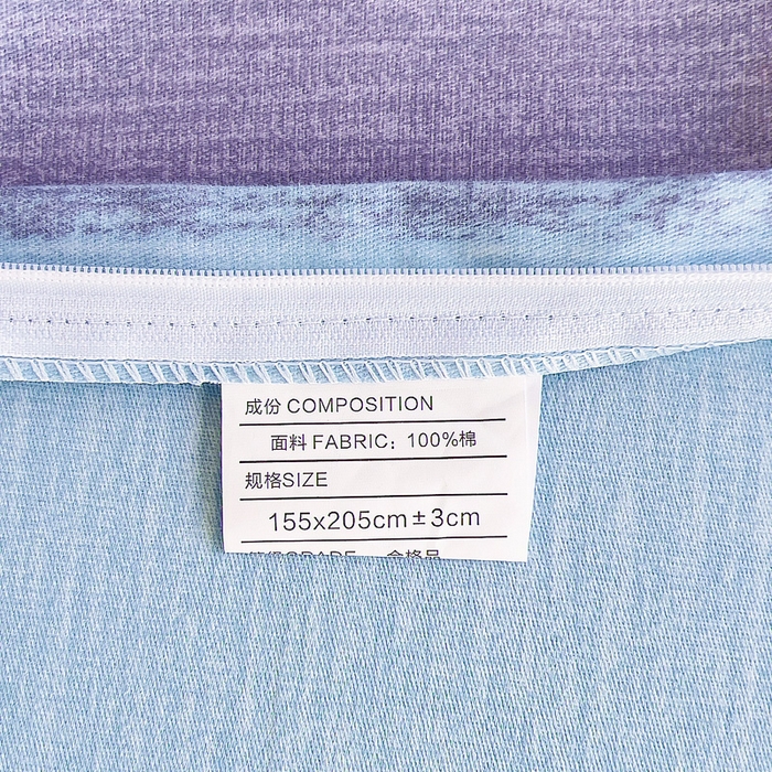 91家纺网 家纺一手货源 找家纺 优品阁 2024新款全棉磨毛学生上下铺三件套 乐享主义