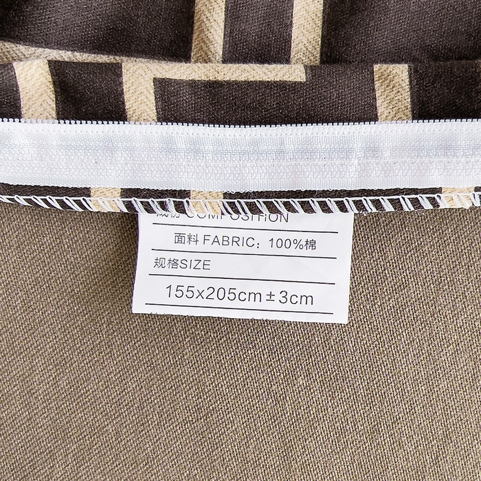 91家纺网 家纺一手货源 找家纺 优品阁 2024新款全棉磨毛学生上下铺三件套 芬迪格