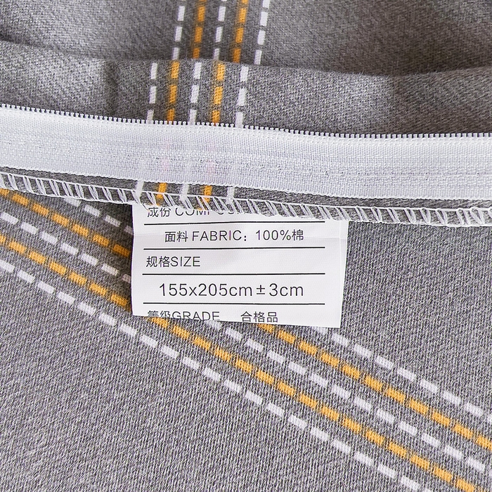 91家纺网 家纺一手货源 找家纺 优品阁 2024新款全棉磨毛学生上下铺三件套 卡罗琳